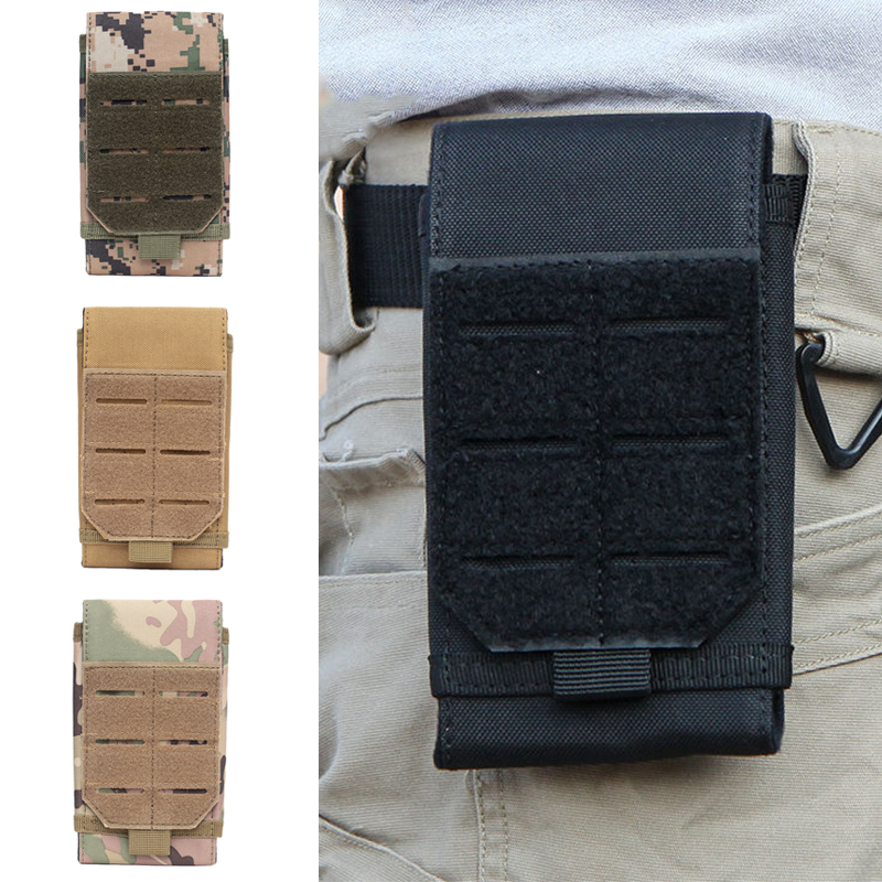 Hunting And Outdoor Supplies - Outdoor Molle Phone Pouch Tactical Waist