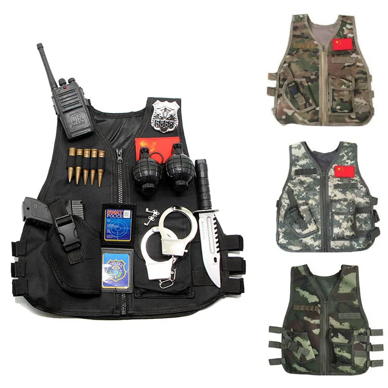 Outdoor Hunting Games For Kids - Outdoor Children Vest Tactical Boy Girl
