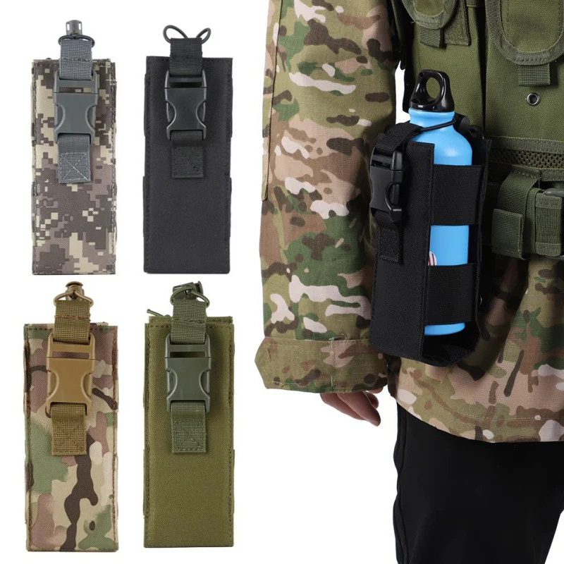 Hunting And Outdoor Supplies - New Tactical Water Bottle Bag Molle