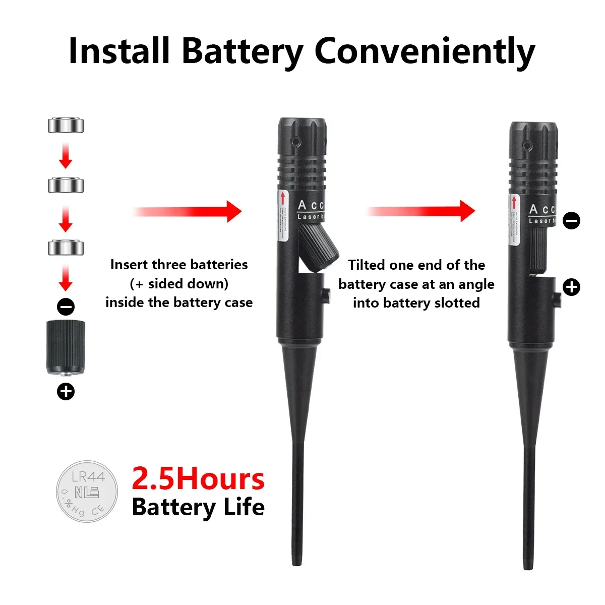 Tactical Green Red Laser Bore  - Laser Boresighter Kit review and price