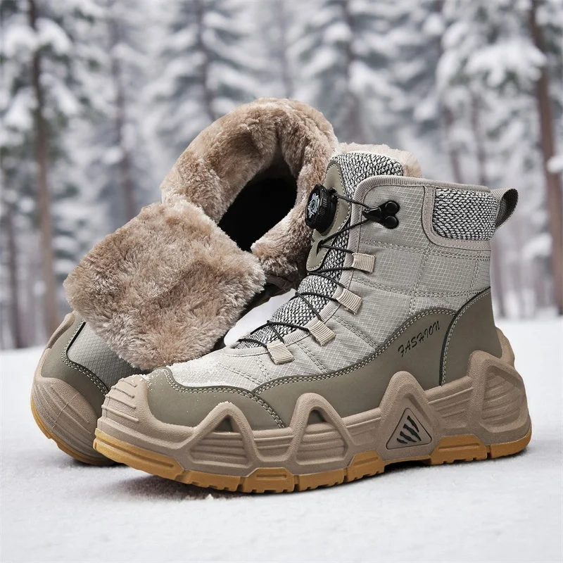 Warm Fur Outdoor Mens Combat T - Outdoor Hunting Boots For Men review and price