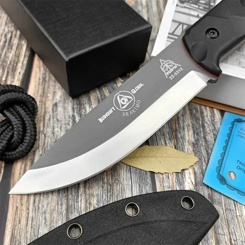 Portable D2 Steel Fixed Blade  - Knife Hunting Fixed Blade review and price