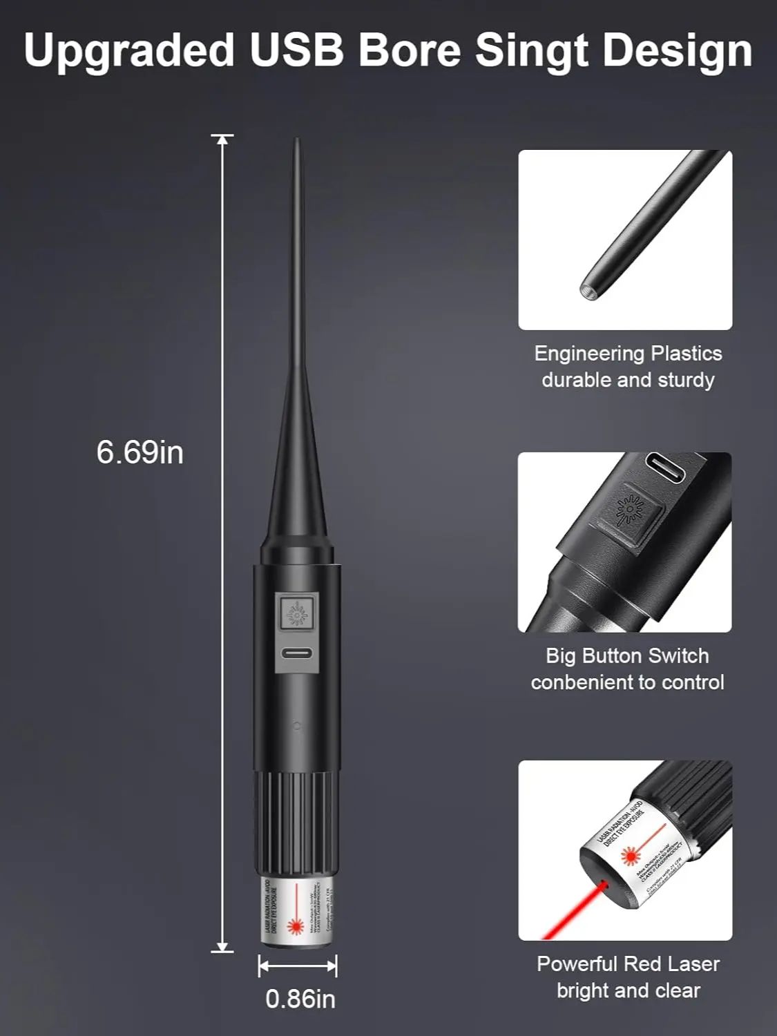 Rechargeable Laser Boresigher  - Laser Boresighter Kit review and price