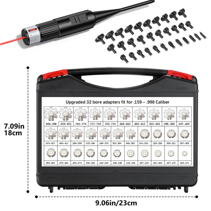 Rechargeable Laser Boresigher  - Laser Boresighter Kit review and price