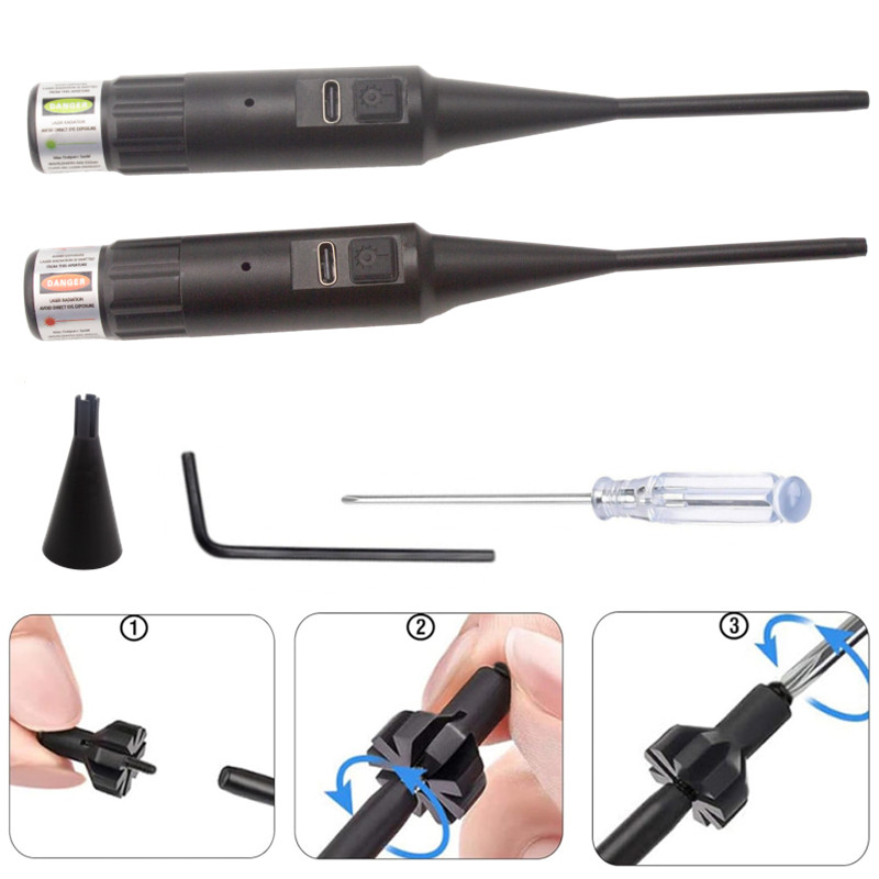 Bore Sight Kit 12Adpaters Lase - Laser Boresighter Kit review and price