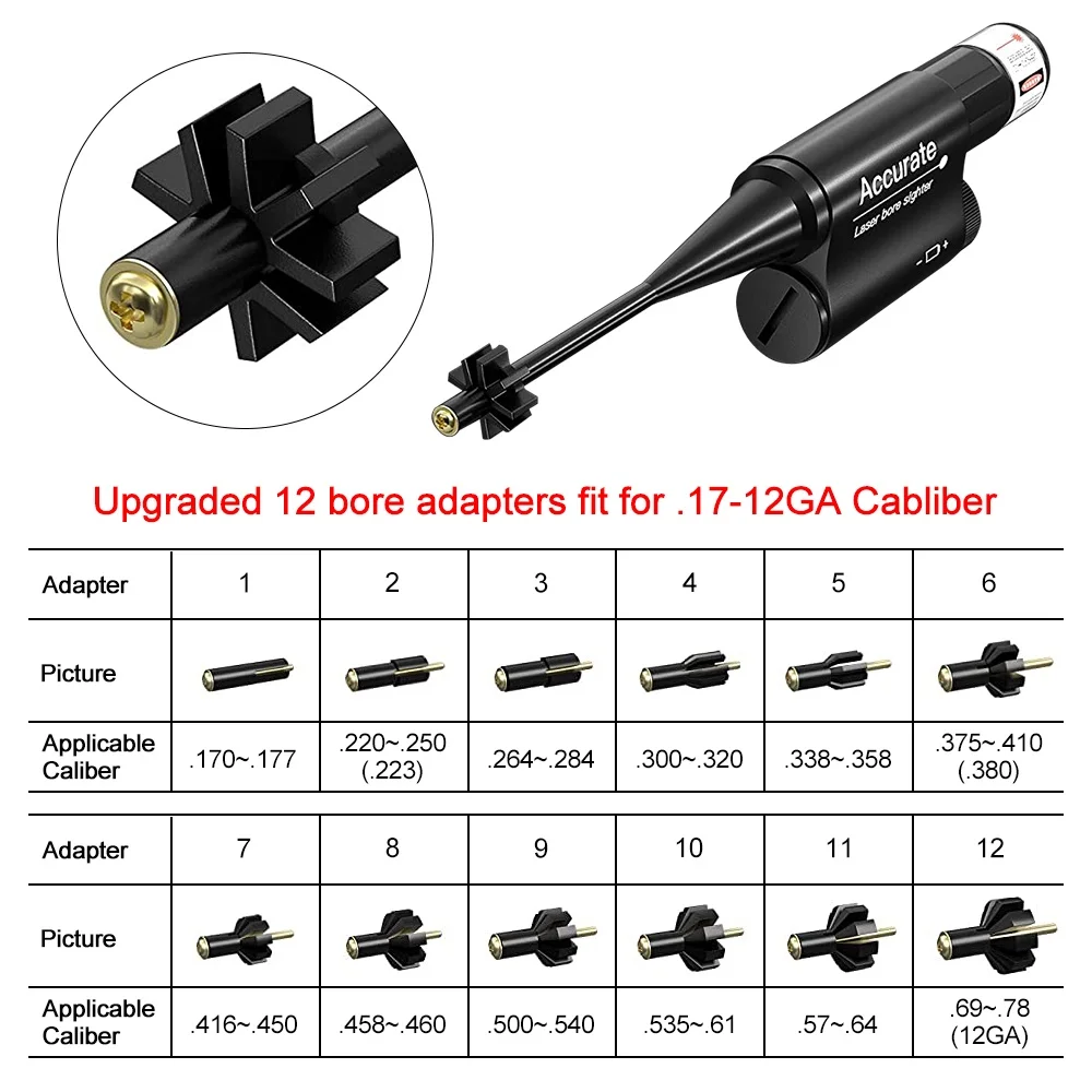 Red Green Laser Sight Bore Sig - Laser Boresighter Kit review and price