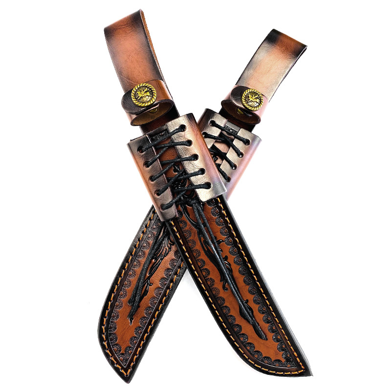 Genuine Cowhide Fixed Blade Kn - Knife Hunting Fixed Blade review and price
