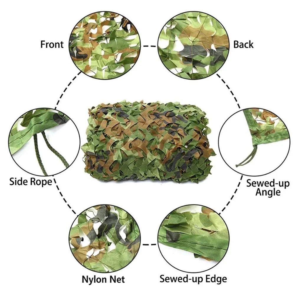 Double Layer  Camouflage Netti - Outdoor Hunting Tent review and price