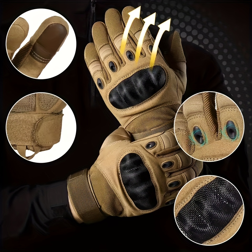 New Men's Full Finger Tactical - Outdoor Hunting Gloves review and price