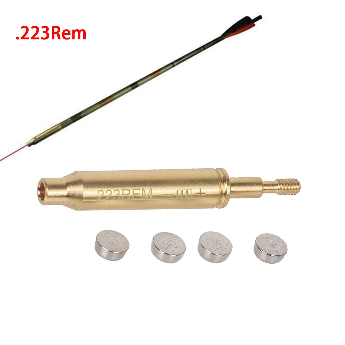 Tactical Archery .223 REM Red  - Laser Boresighter Kit review and price