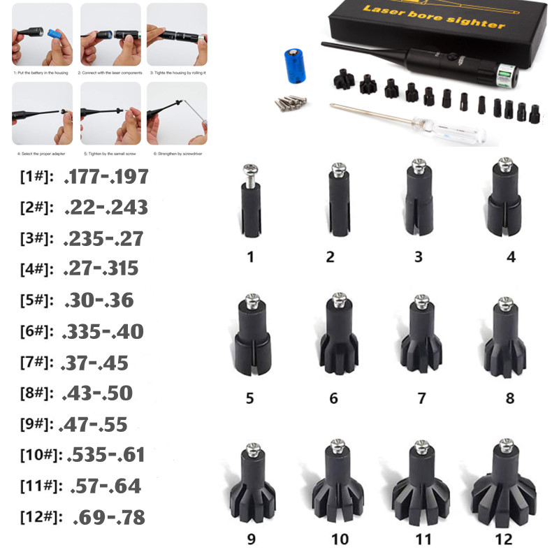 Tactical Laser Boresighter Kit - Laser Boresighter Kit review and price