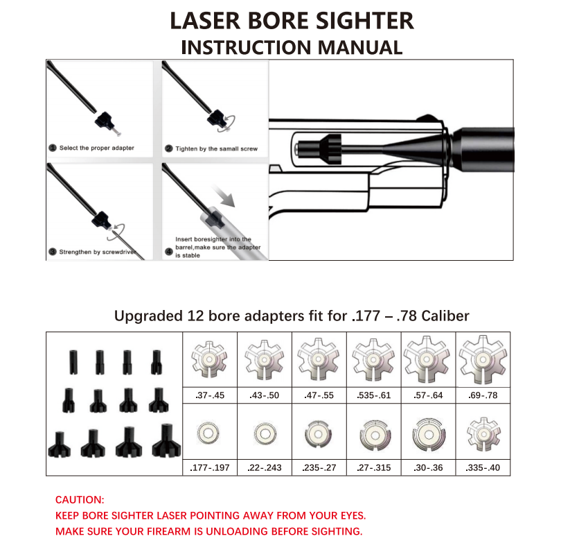 Tactical Laser Bore Sighter Ki - Laser Boresighter Kit review and price